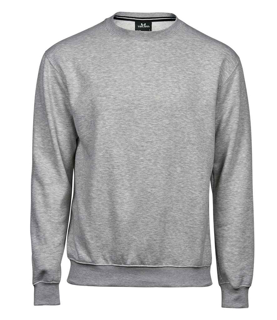 Tee Jays Heavy Sweatshirt | Heather Grey - Lancashire Teamwear