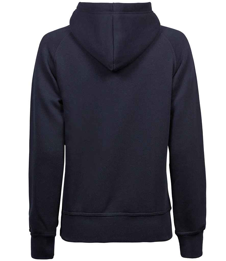 Tee Jays Ladies Raglan Hooded Sweatshirt | Navy - Lancashire Teamwear