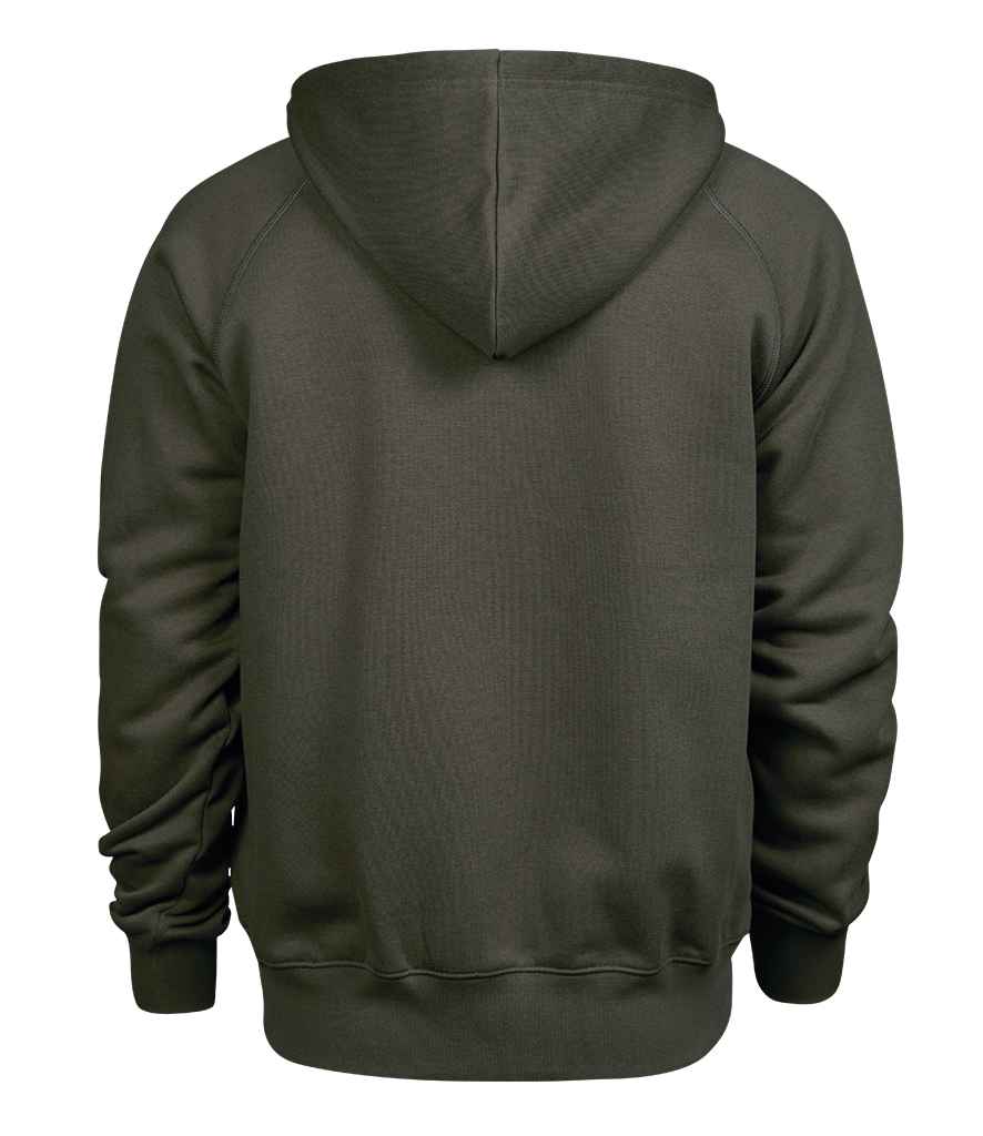 Tee Jays Fashion Zip Hooded Sweatshirt | Deep Green - Lancashire Teamwear