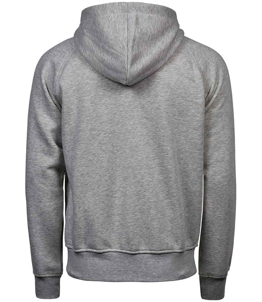 Tee Jays Fashion Zip Hooded Sweatshirt | Heather Grey - Lancashire Teamwear