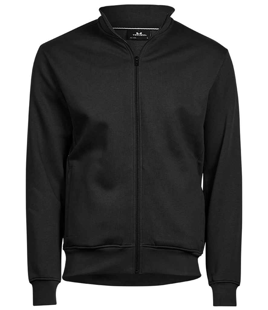 Tee Jays Full Zip Sweat Jacket | Black Sweatshirt - Lancashire Teamwear