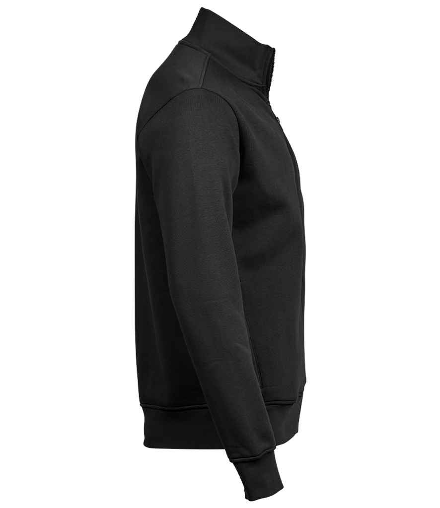 Tee Jays Full Zip Sweat Jacket | Black Sweatshirt - Lancashire Teamwear