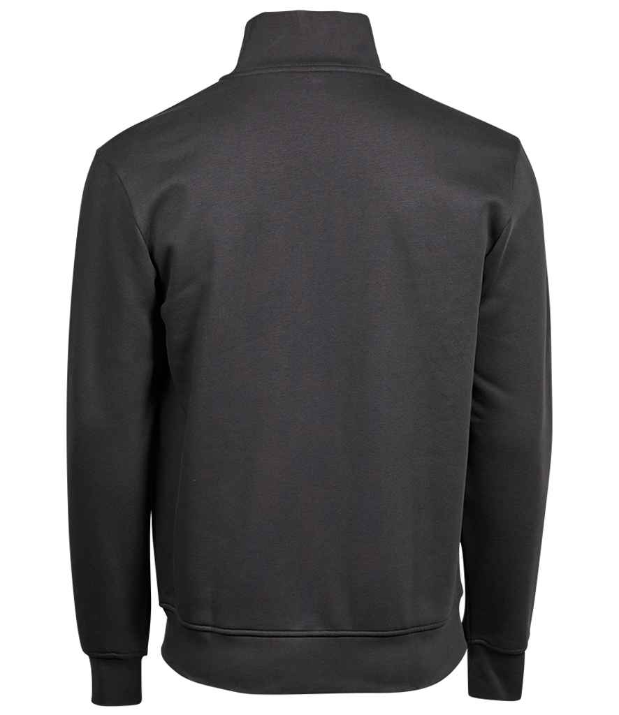 Tee Jays Full Zip Sweat Jacket | Dark Grey Sweatshirt - Lancashire Teamwear