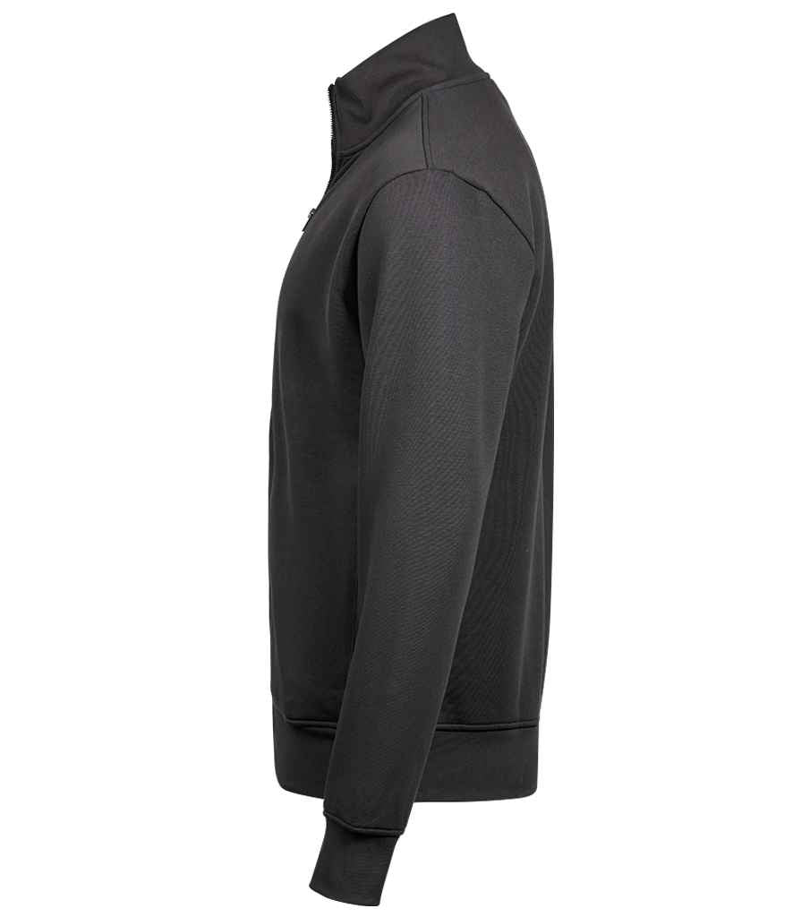 Tee Jays Full Zip Sweat Jacket | Dark Grey Sweatshirt - Lancashire Teamwear