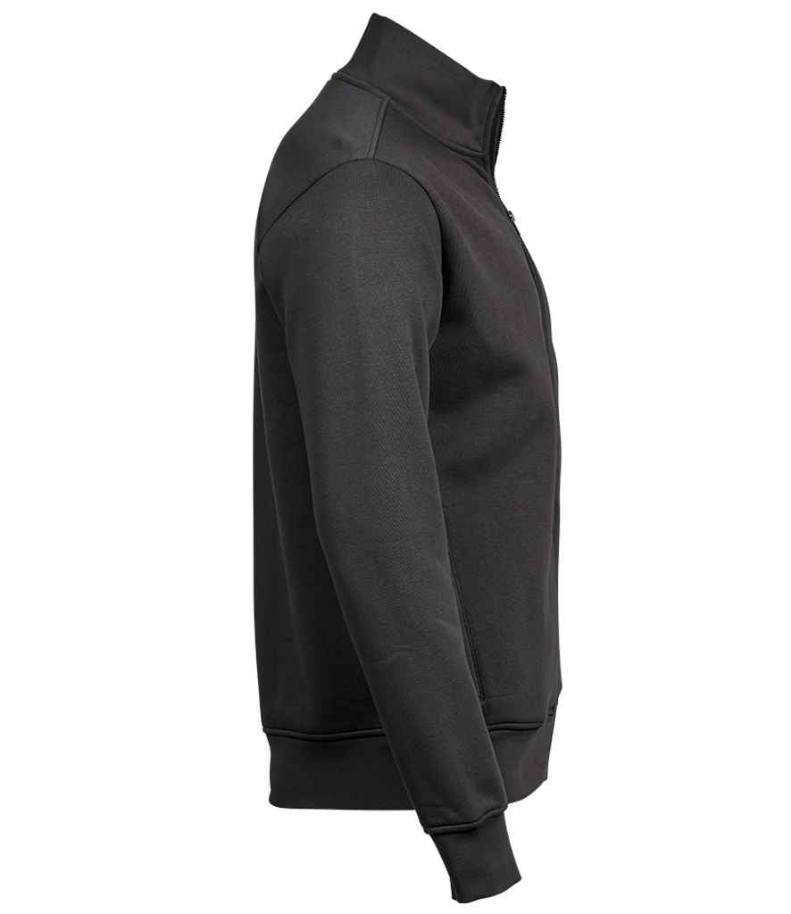 Tee Jays Full Zip Sweat Jacket | Dark Grey Sweatshirt - Lancashire Teamwear