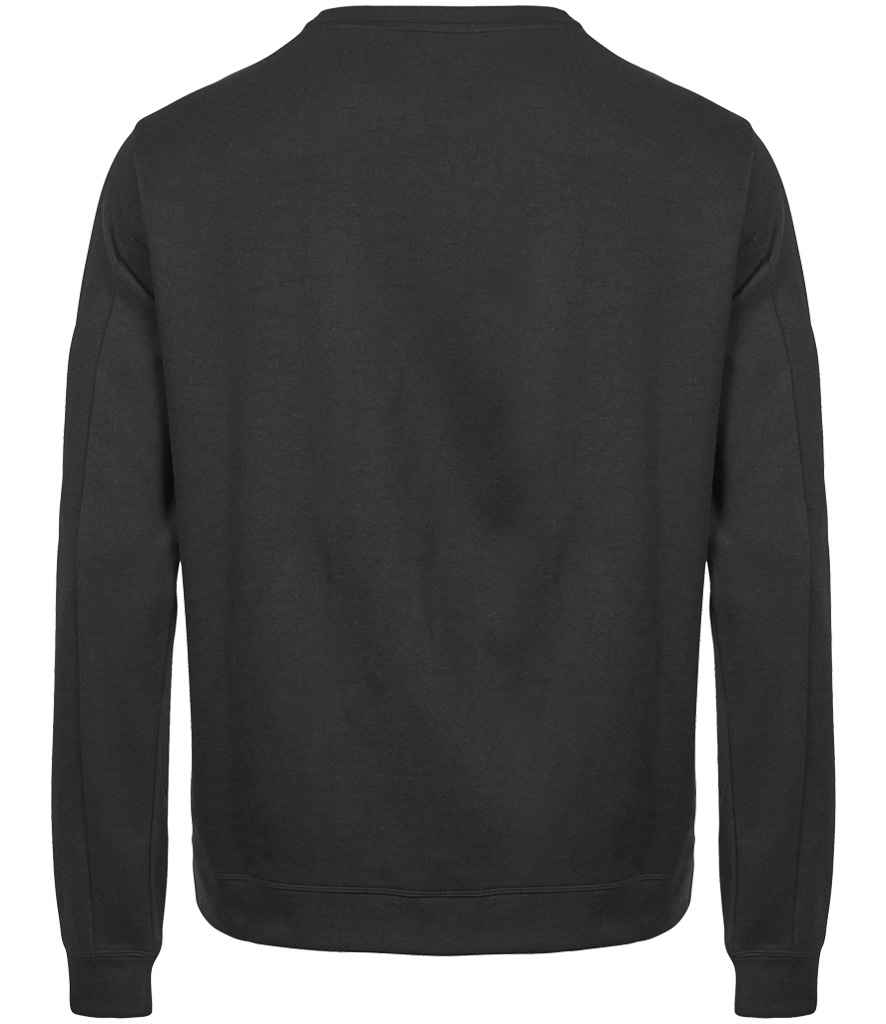 Tee Jays Athletic Crew Neck Sweatshirt | Black - Lancashire Teamwear