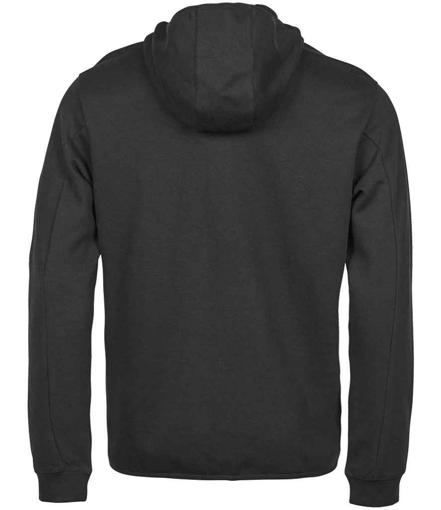 Tee Jays Athletic Hooded Full Zip Sweat Jacket | Black - Lancashire Teamwear