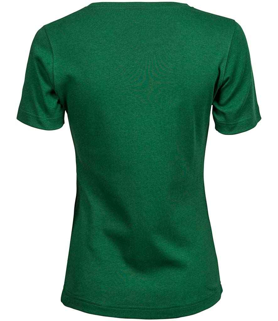 Tee Jays Ladies Interlock T-Shirt | Forest Green - Lancashire Teamwear
