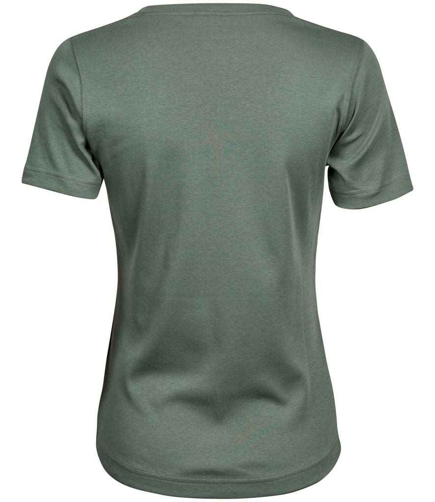 Tee Jays Ladies Interlock T-Shirt | Leaf Green - Lancashire Teamwear