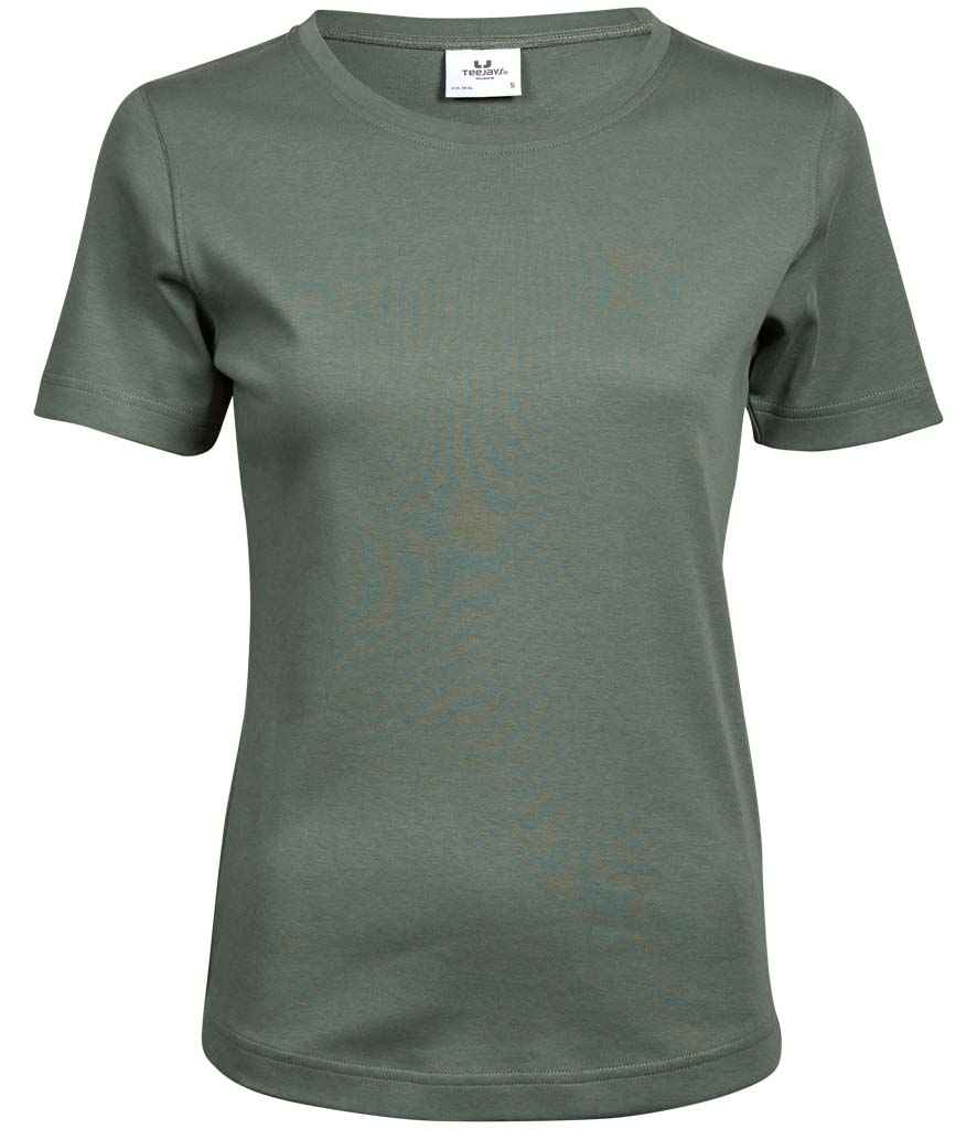 Tee Jays Ladies Interlock T-Shirt Leaf Green