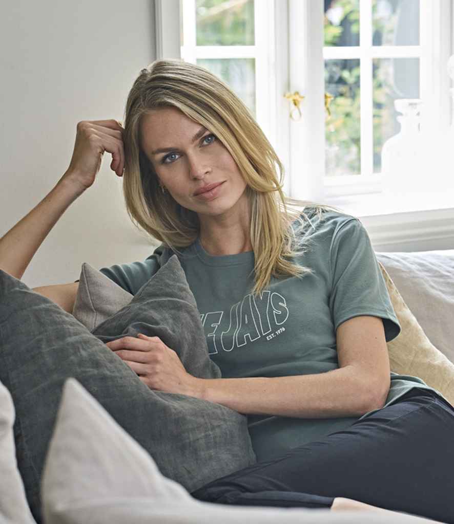 Tee Jays Ladies Interlock T-Shirt | Leaf Green - Lancashire Teamwear