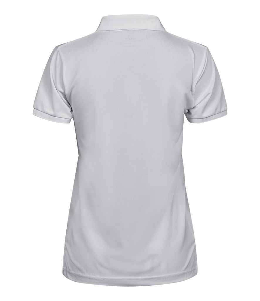 Tee Jays Ladies Club Polo Shirt | White - Lancashire Teamwear