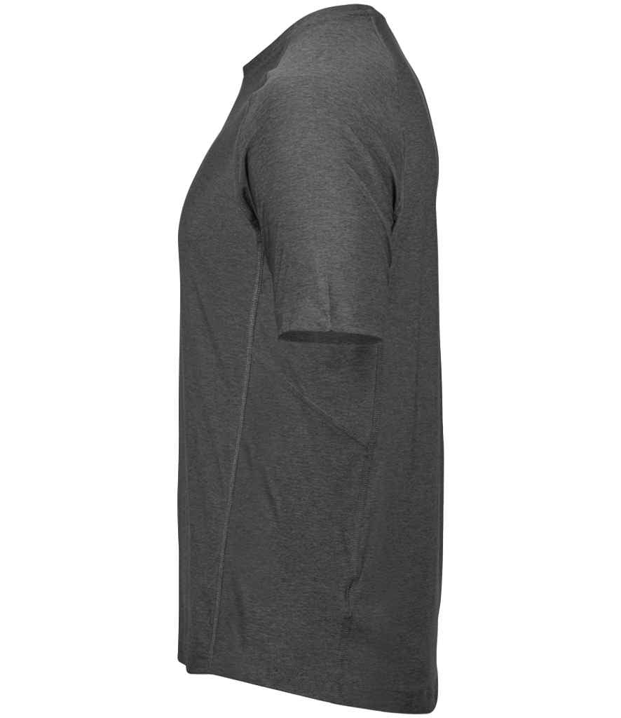 Tee Jays CoolDry™ T-Shirt | Black Melange - Lancashire Teamwear