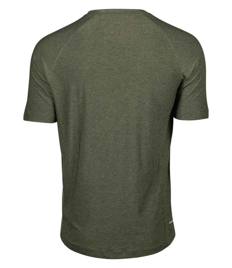 Tee Jays CoolDry™ T-Shirt | Olive Melange - Lancashire Teamwear