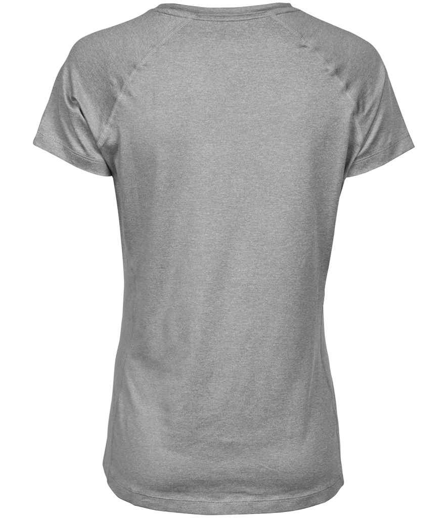 Tee Jays Ladies CoolDry™ T-Shirt | Grey Melange - Lancashire Teamwear
