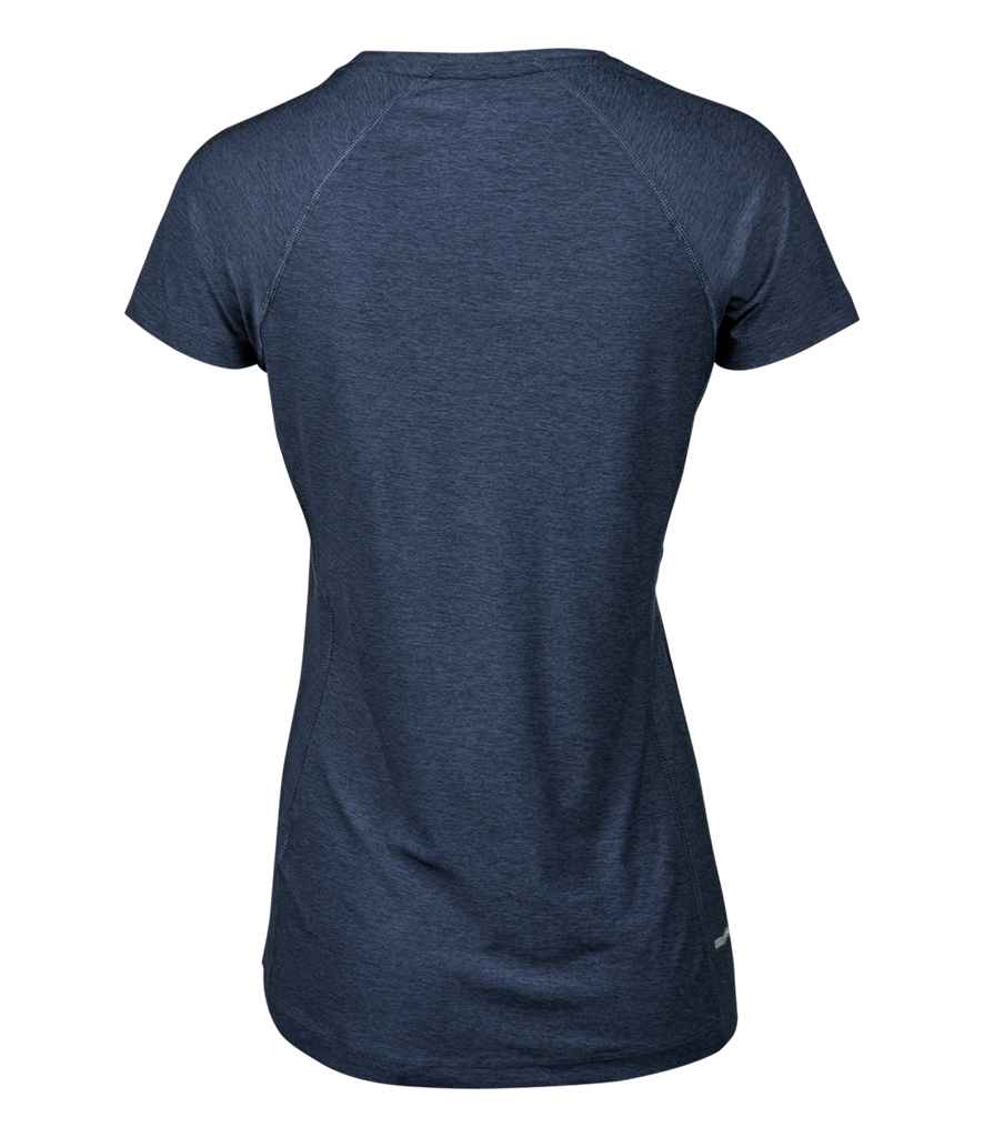 Tee Jays Ladies CoolDry™ T-Shirt | Navy Melange - Lancashire Teamwear