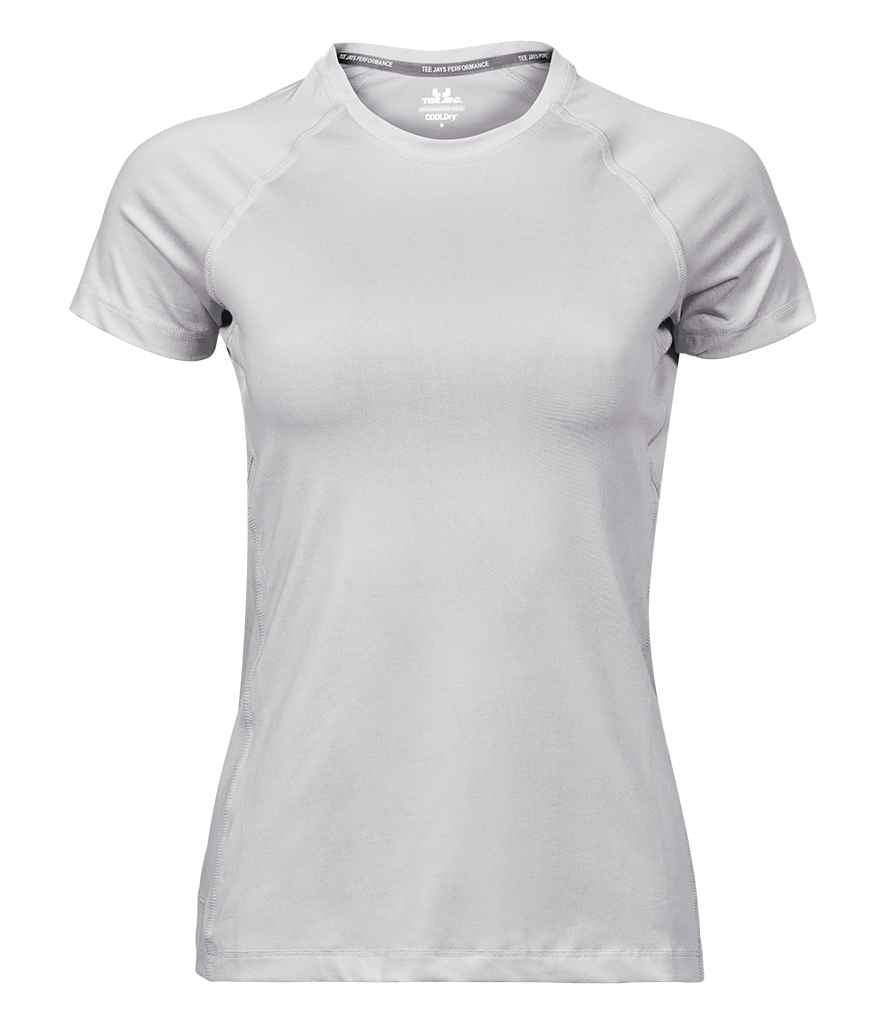 Tee Jays Ladies CoolDry™ T-Shirt | White - Lancashire Teamwear