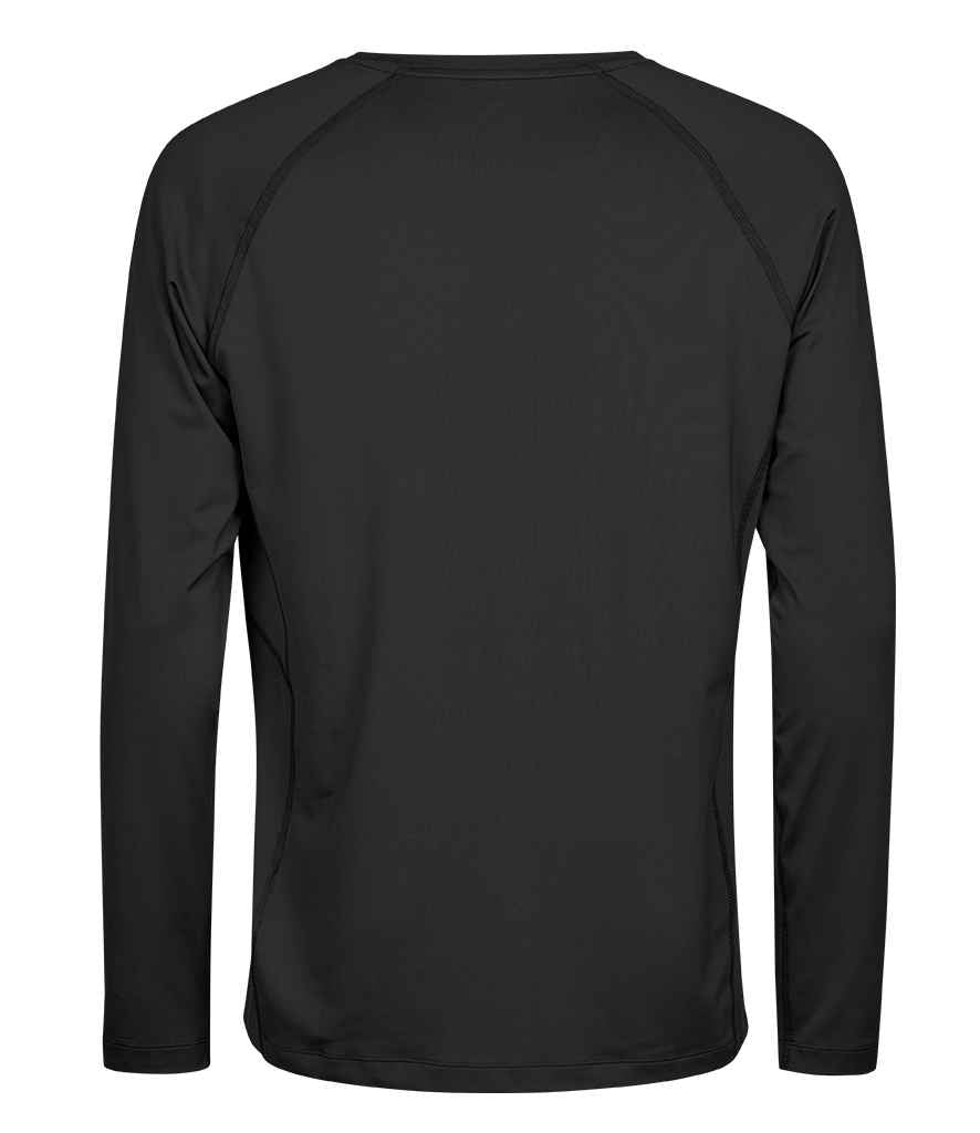 Tee Jays Long Sleeve CoolDry™ T-Shirt | Black - Lancashire Teamwear