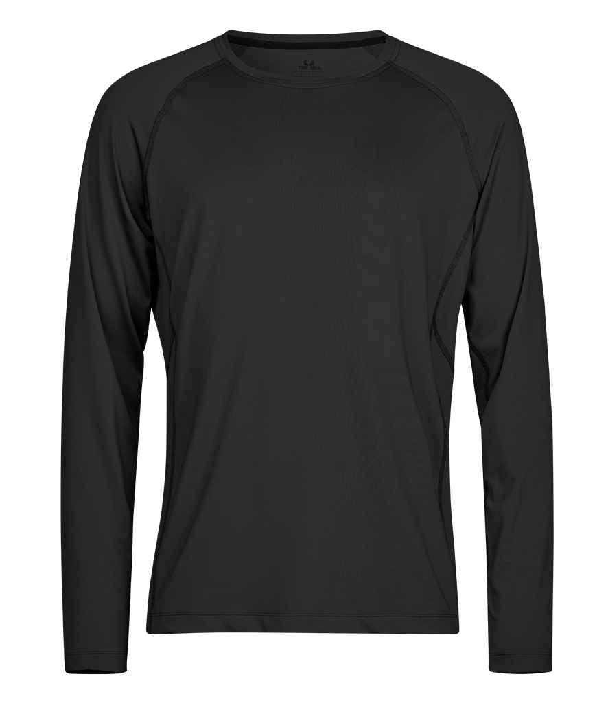 Tee Jays Long Sleeve CoolDry™ T-Shirt Black