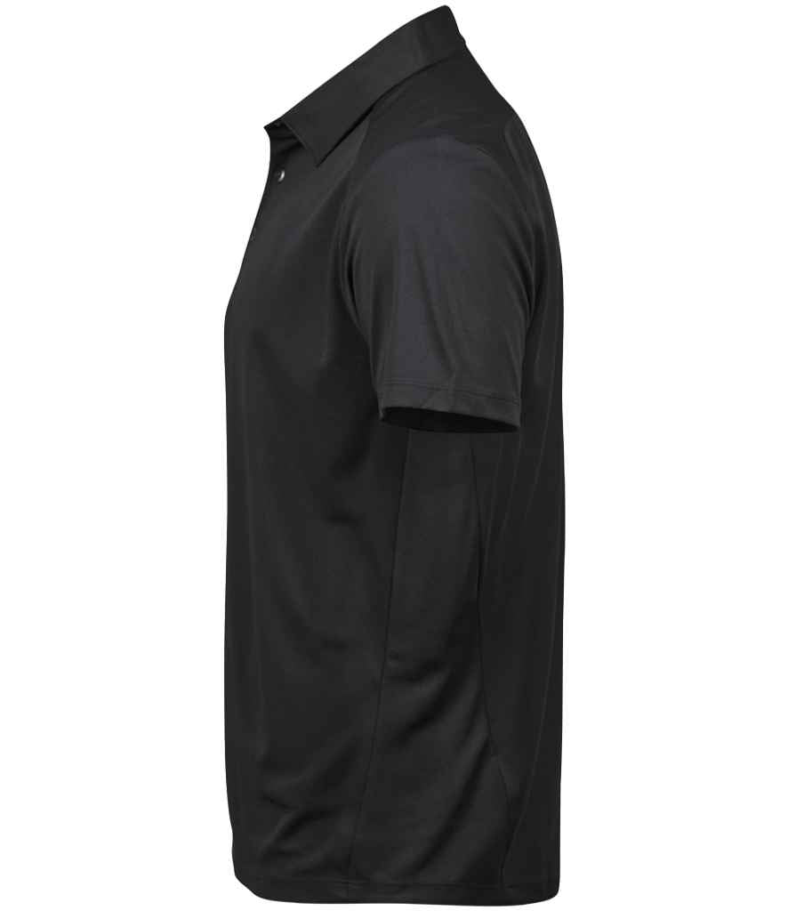 Tee Jays Luxury Sport Polo Shirt | Black - Lancashire Teamwear