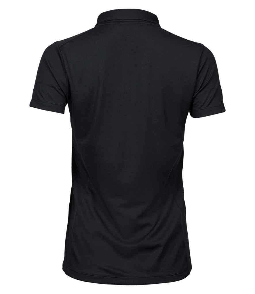 Tee Jays Ladies Luxury Sport Polo Shirt | Black - Lancashire Teamwear