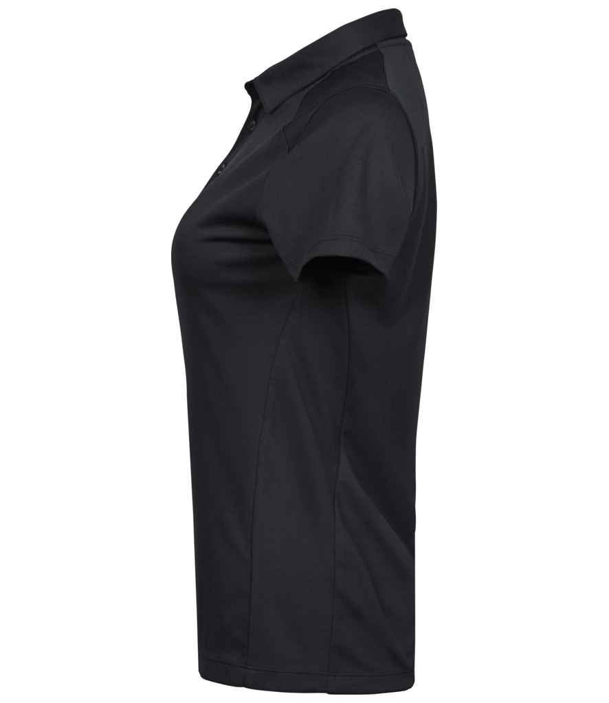 Tee Jays Ladies Luxury Sport Polo Shirt | Black - Lancashire Teamwear