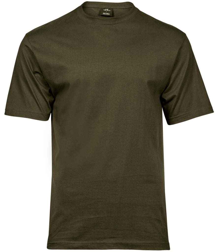 Tee Jays Sof T-Shirt | Olive Green - Lancashire Teamwear