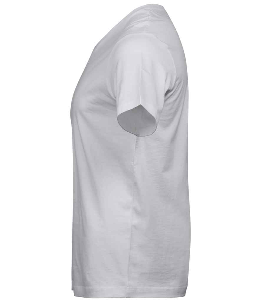 Tee Jays V Neck Sof T-Shirt | White - Lancashire Teamwear