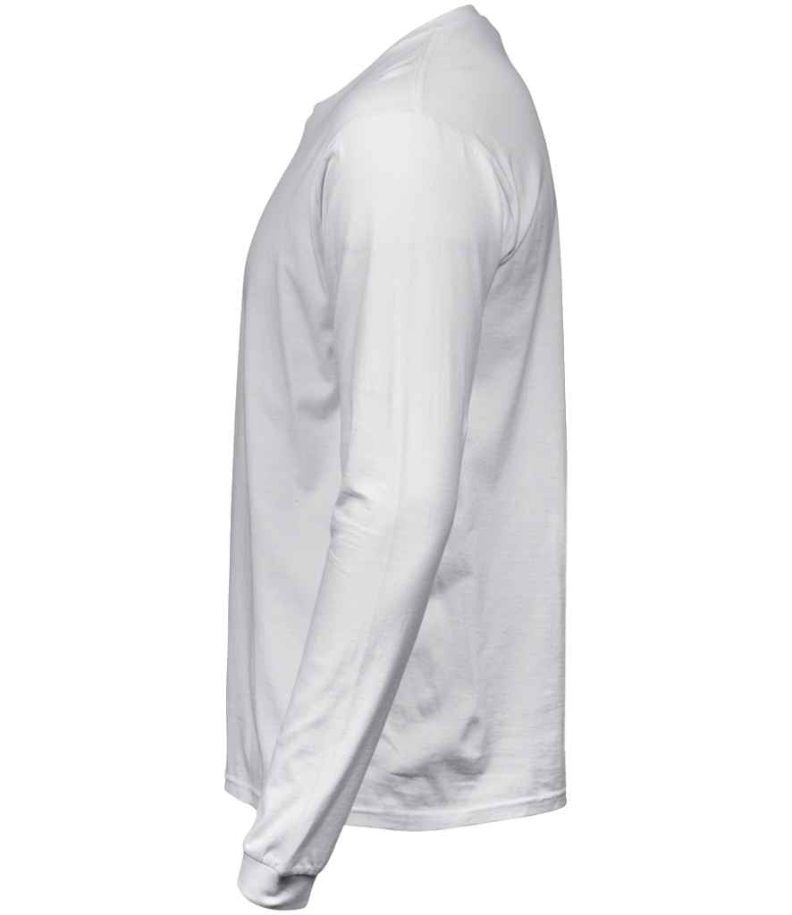 Tee Jays Long Sleeve Sof T-Shirt | White - Lancashire Teamwear