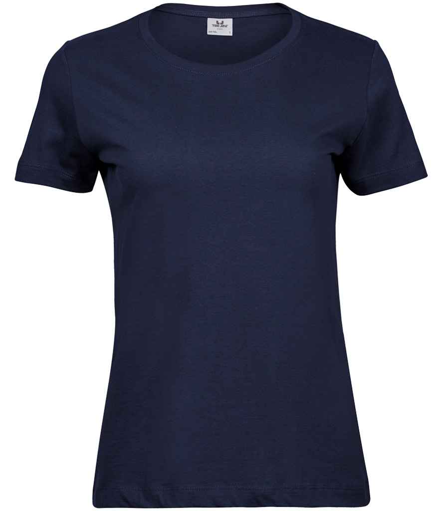 Tee Jays Ladies Sof T-Shirt | Navy - Lancashire Teamwear