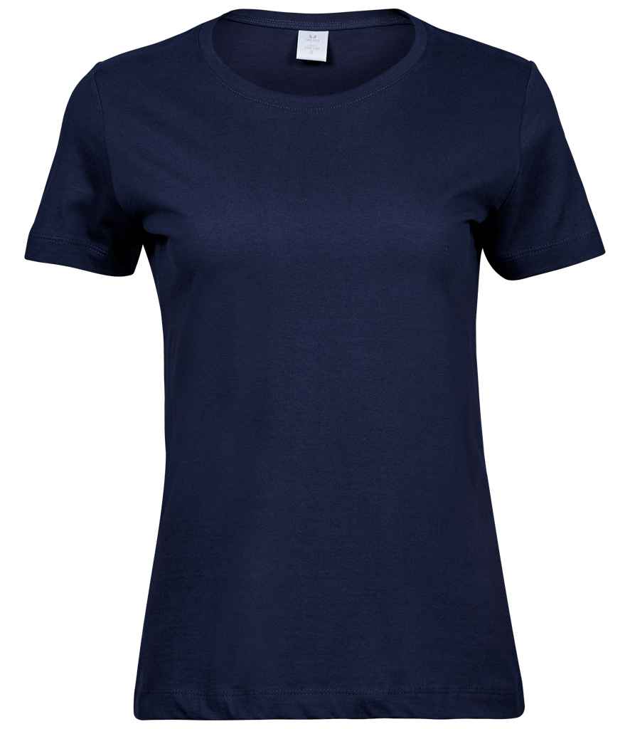 Tee Jays Ladies Sof T-Shirt | Navy - Lancashire Teamwear