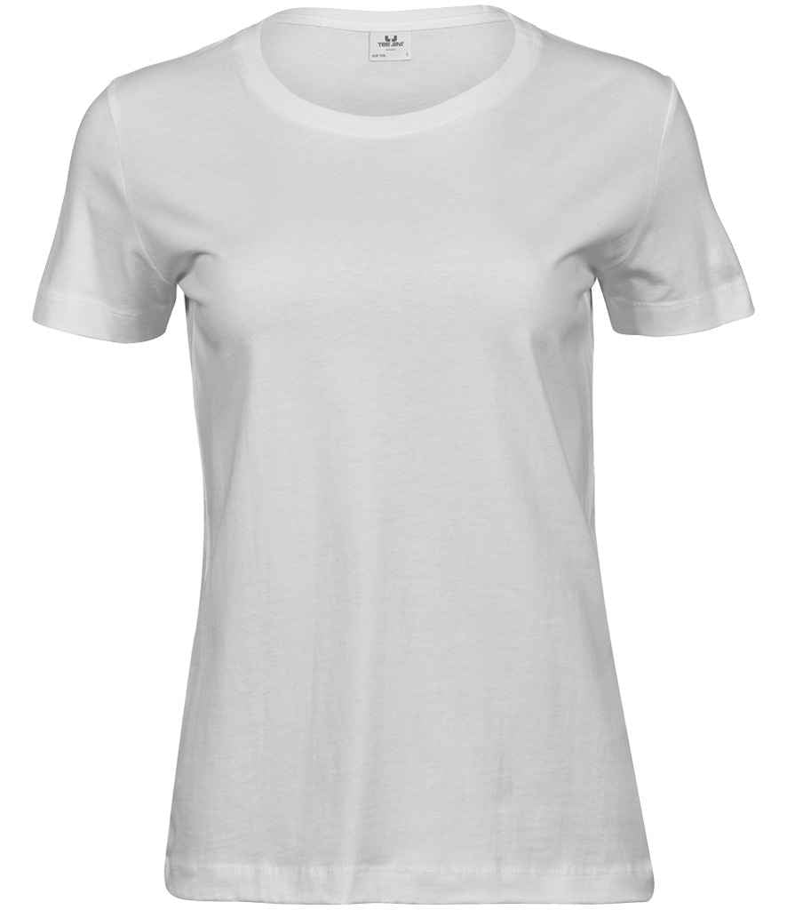 Tee Jays Ladies Sof T-Shirt | White - Lancashire Teamwear