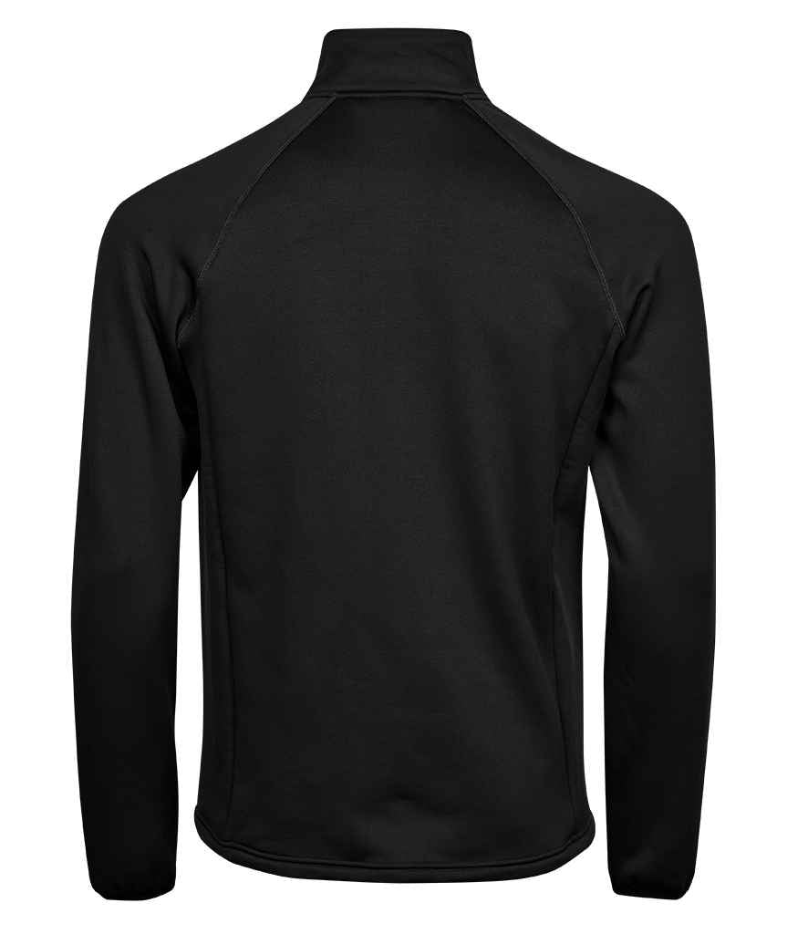 Tee Jays Stretch Fleece Jacket | Black - Lancashire Teamwear
