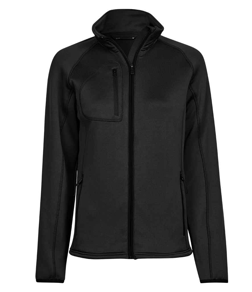 Tee Jays Ladies Stretch Fleece Jacket Black