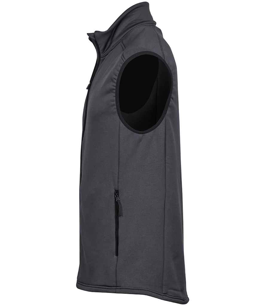 Tee Jays Stretch Fleece Bodywarmer | Dark Grey Gilet - Lancashire Teamwear