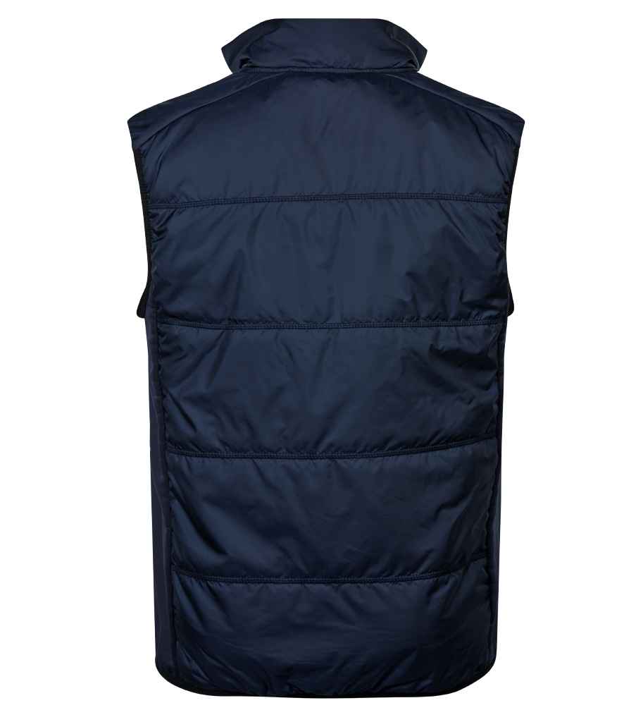 Tee Jays Hybrid-Stretch Bodywarmer | Navy/Navy Gilet - Lancashire Teamwear