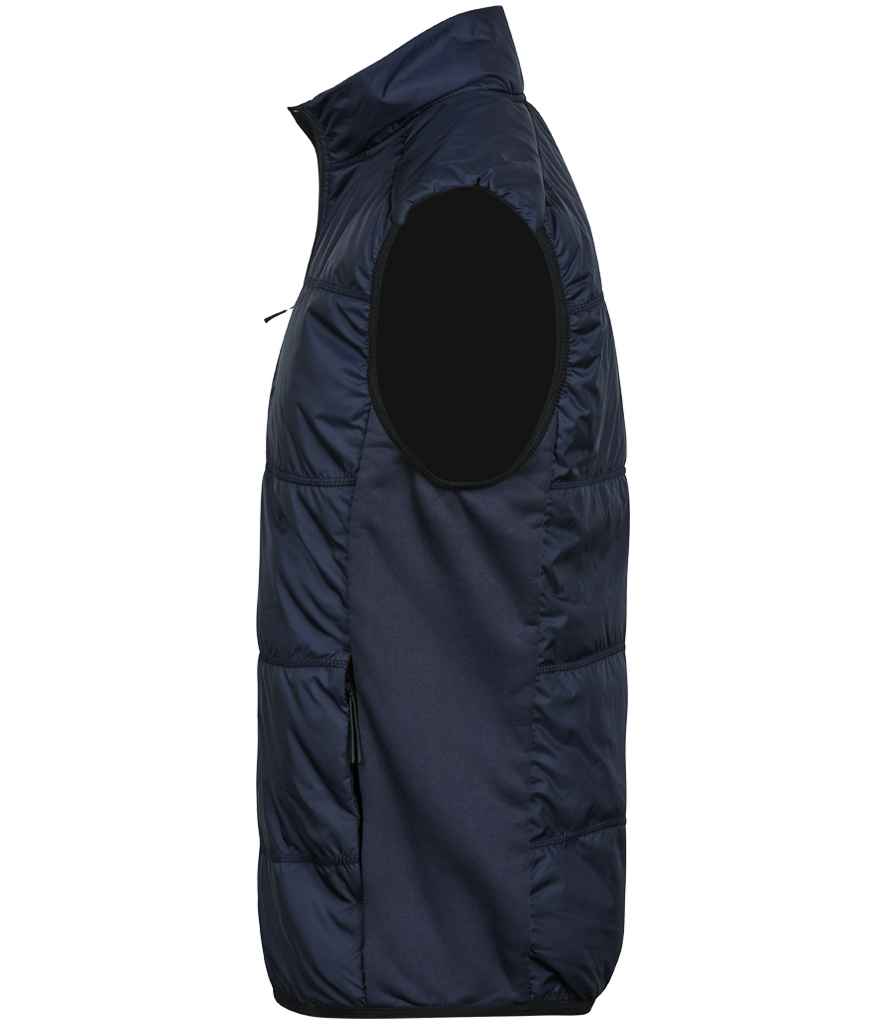 Tee Jays Hybrid-Stretch Bodywarmer | Navy/Navy Gilet - Lancashire Teamwear