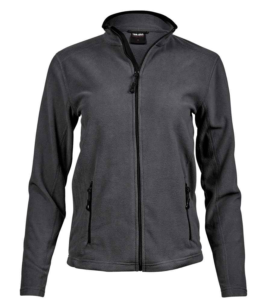 Tee Jays Ladies Active Fleece Jacket | Dark Grey - Lancashire Teamwear