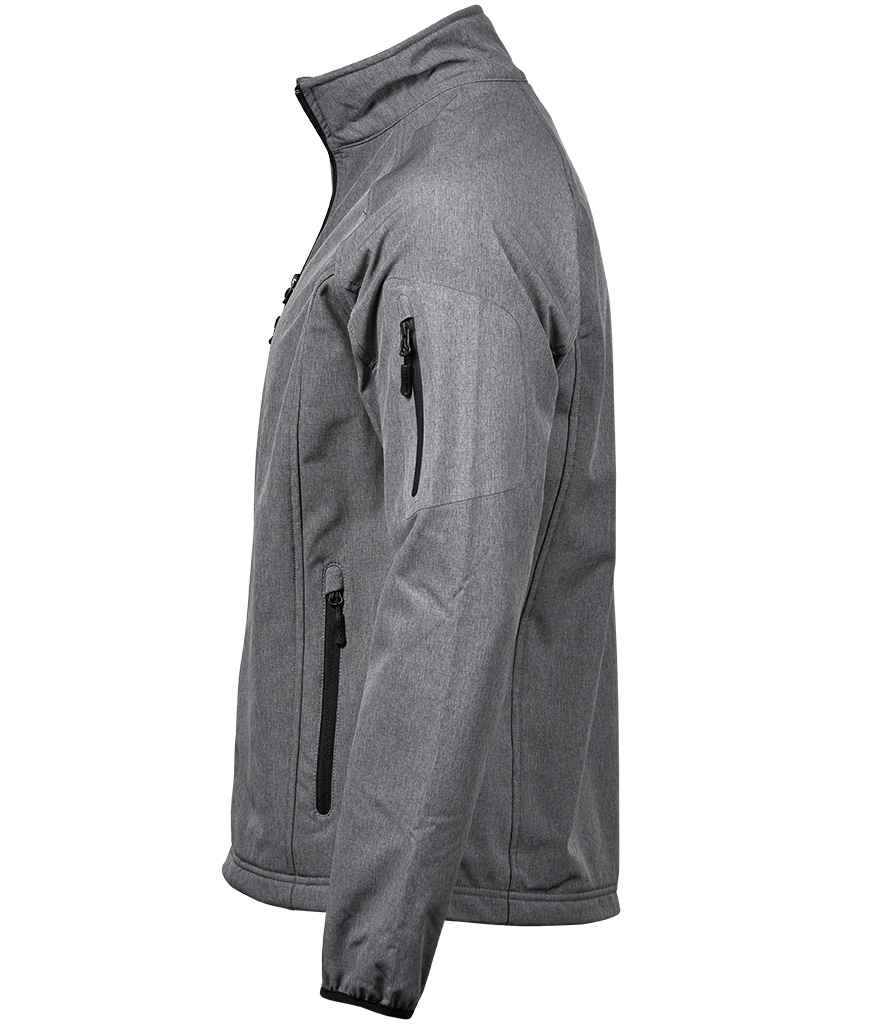 Tee Jays Lightweight Performance Soft Shell Jacket | Grey Melange - Lancashire Teamwear