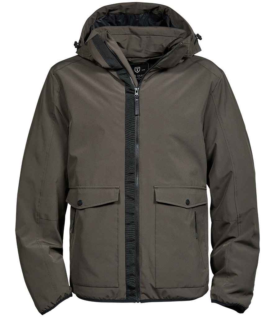 Tee Jays Urban Adventure Shell Jacket | Dark Olive Soft Shell - Lancashire Teamwear