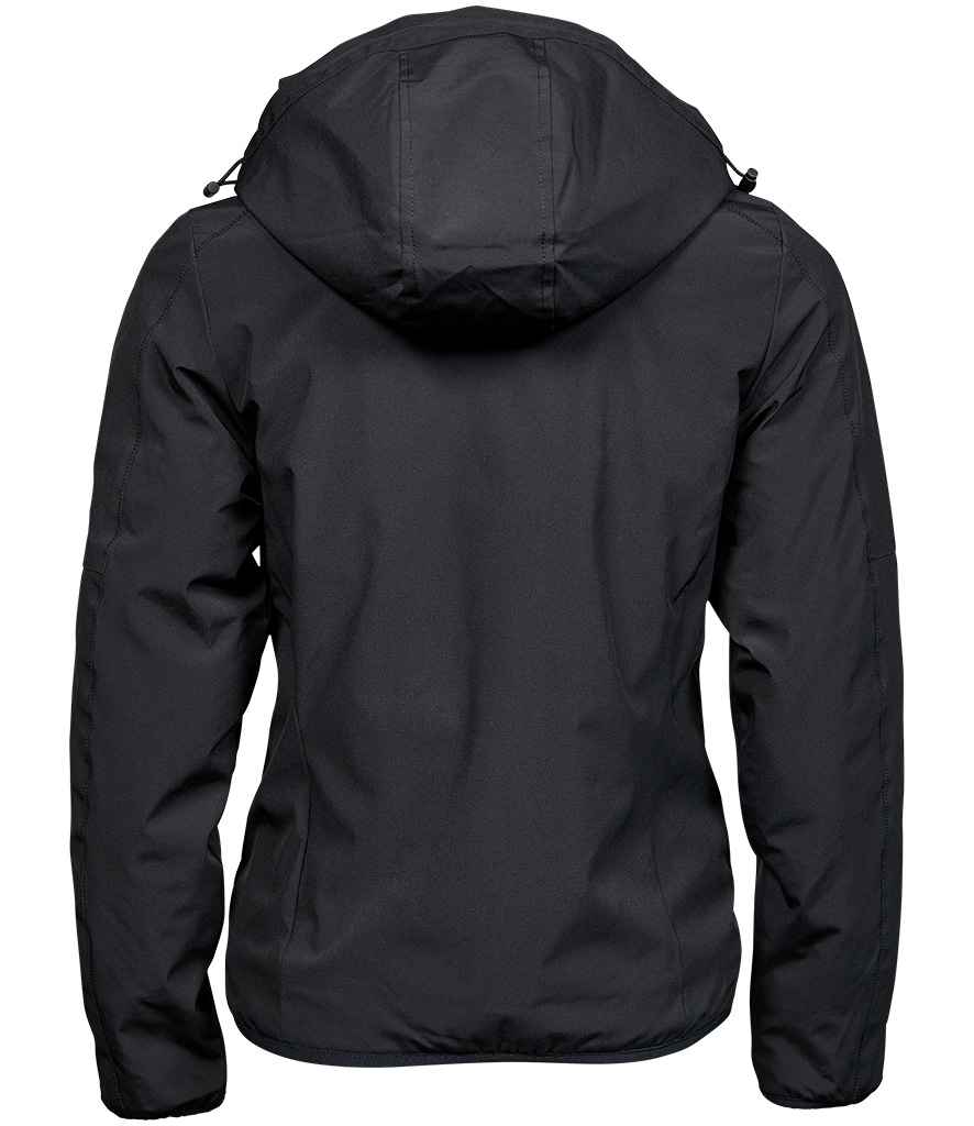 Tee Jays Ladies Urban Adventure Shell Jacket | Black Soft Shell - Lancashire Teamwear