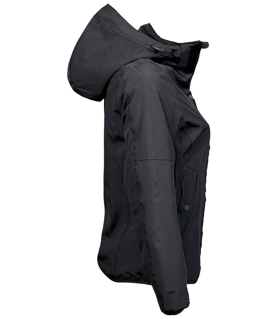 Tee Jays Ladies Urban Adventure Shell Jacket | Black Soft Shell - Lancashire Teamwear