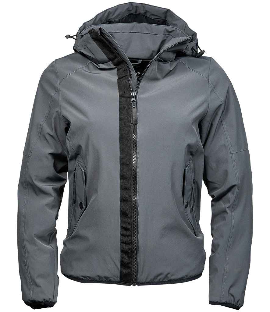 Tee Jays Ladies Urban Adventure Shell Jacket | Space Grey Soft Shell - Lancashire Teamwear
