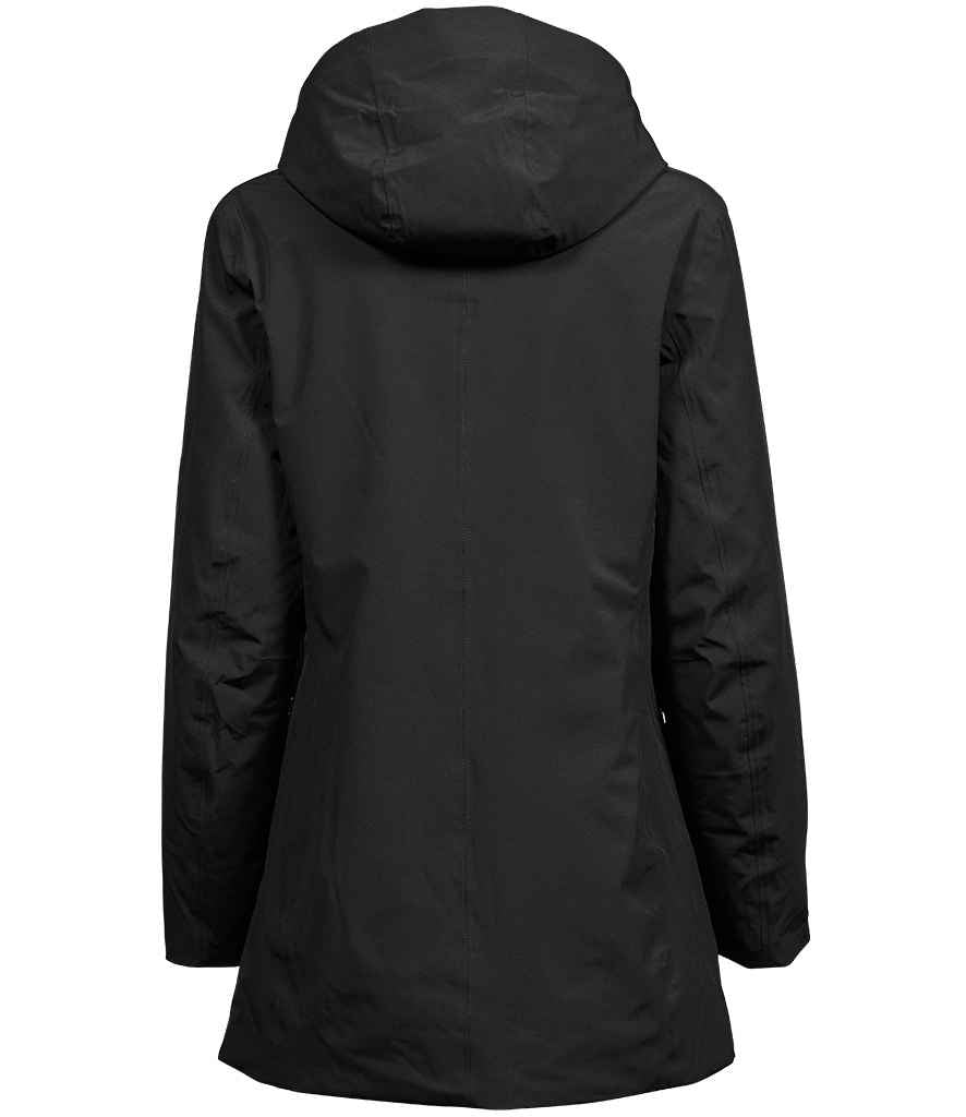 Tee Jays Ladies All Weather Parka Jacket | Black - Lancashire Teamwear