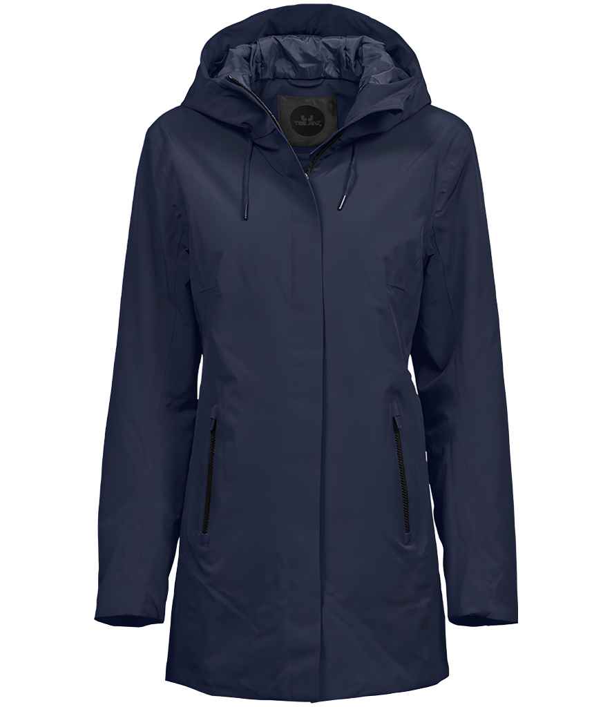 Tee Jays Ladies All Weather Parka Jacket Deep Navy