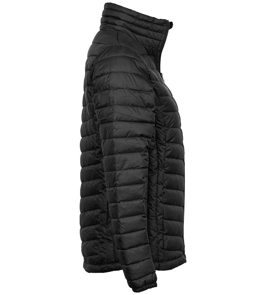 Tee Jays Ladies Zepelin Padded Jacket | Black - Lancashire Teamwear