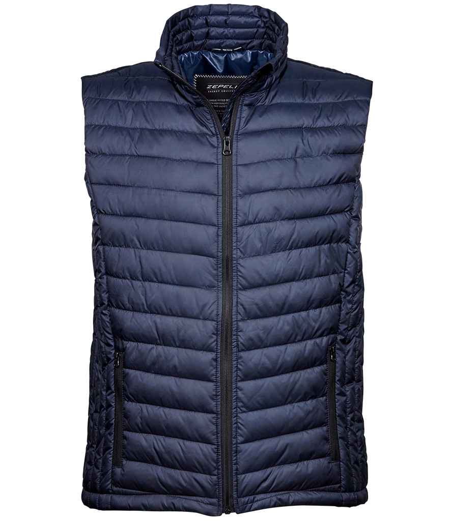Tee Jays Zepelin Padded Bodywarmer | Deep Navy Gilet - Lancashire Teamwear