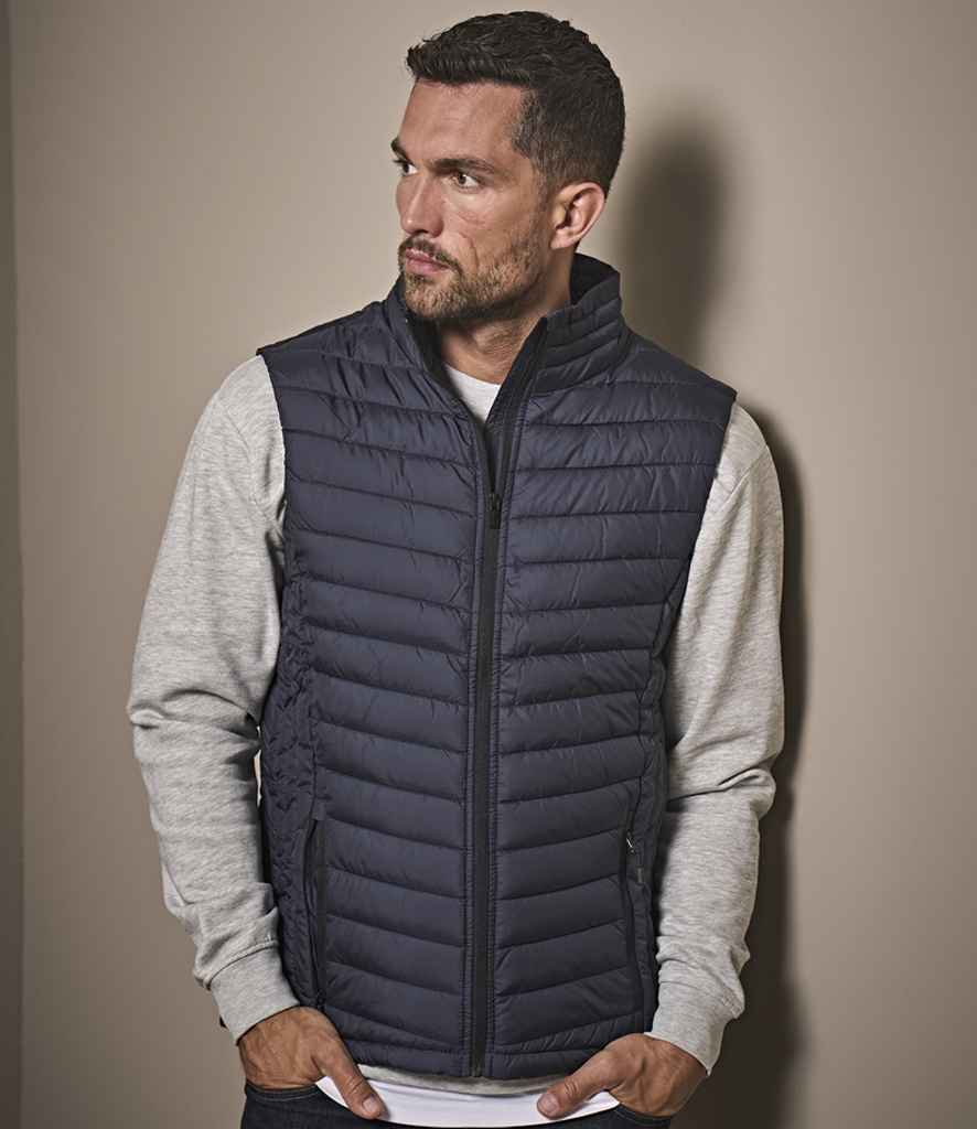 Tee Jays Zepelin Padded Bodywarmer | Deep Navy Gilet - Lancashire Teamwear