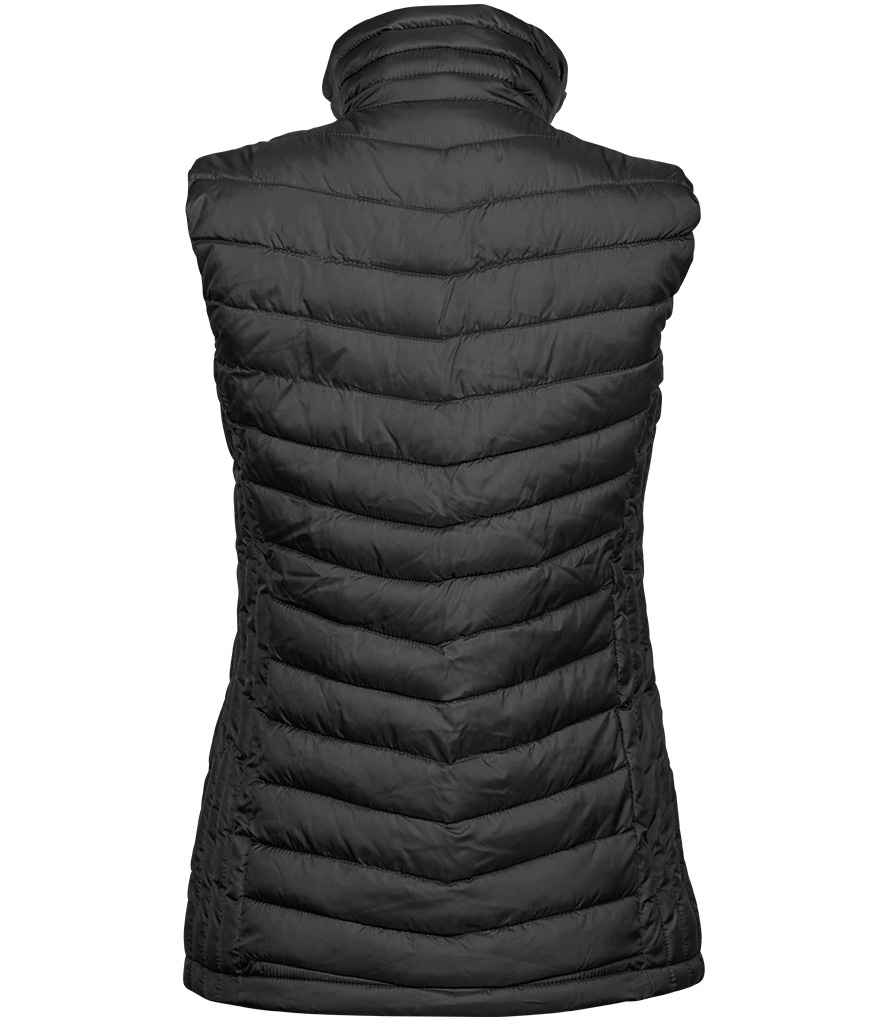 Tee Jays Ladies Zepelin Padded Bodywarmer | Black Gilet - Lancashire Teamwear