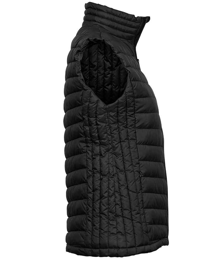 Tee Jays Ladies Zepelin Padded Bodywarmer | Black Gilet - Lancashire Teamwear